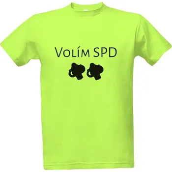 Pánská móda Tričko s potiskem Volím SPD pánské