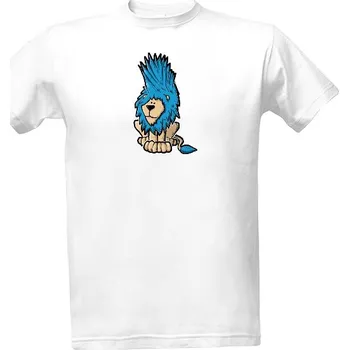 Pánská móda Tričko s potiskem Punkový lev - Pánské pánské