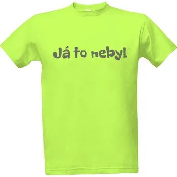 Pánské tričko Tričko s potiskem Já to nebyl pánské
