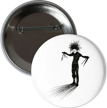 Odznáček s potiskem Střihoruký Edward - placka