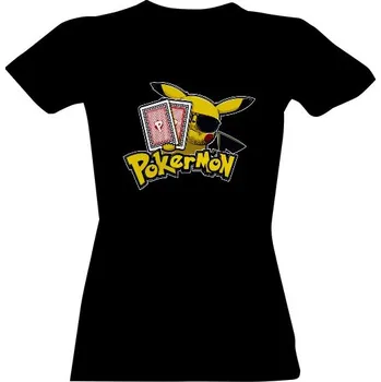 Dámské tričko Tričko s potiskem Pokermon - Dámské dámské