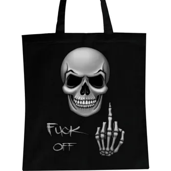 Nákupní taška Nákupní taška unisex s potiskem Fuck off - taška