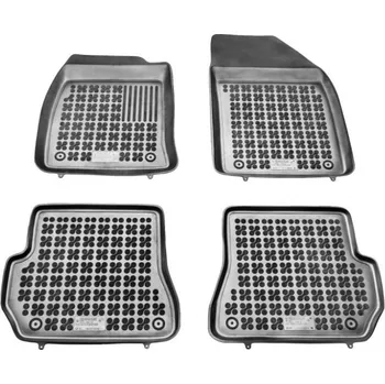 autokoberec Gumové koberce Ford Fiesta 2002-2005 - 28 mm okraj černá - 200610