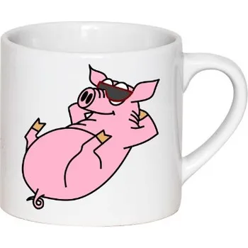 Hrnek espresso (Lungo) s potiskem Ležící Vendy malý hrneček