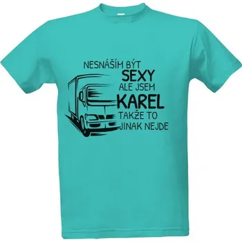 Pánská móda Tričko s potiskem Nesnáším být sexy (kamioňák) pánské