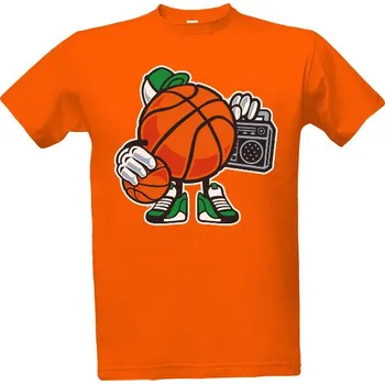 Tričko s potiskem Basketball street music pánské