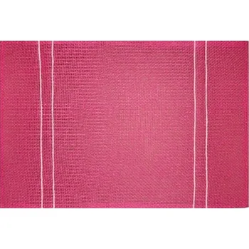prostírání Prostírání juta 45x30 cm tmavě rúžové