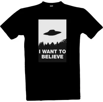 Pánské tričko Tričko s potiskem Pánské triko X-Files Blk pánské