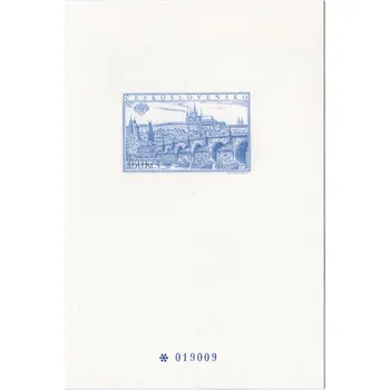 Poštovní známka Česká pošta (1998) PT 8 - příležitostný tisk - příloha katalogu výstavy Praga 98