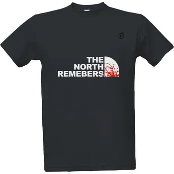 Pánská móda Tričko s potiskem The North remebers pánské