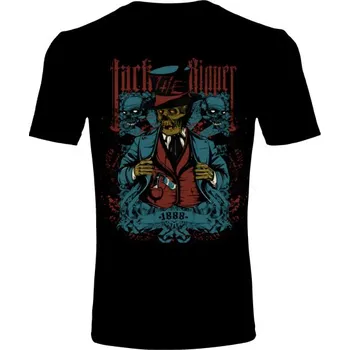 Pánská móda Tričko s potiskem Jack The Ripper pánské