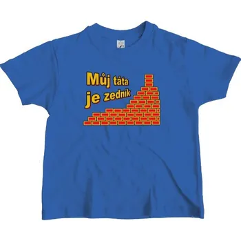 Pánská móda Tričko s potiskem Táta zedník dětské