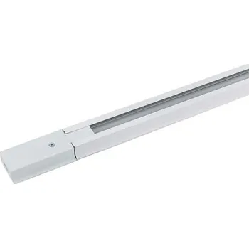 Příslušenství pro LED osvětlení Napájecí lišta jednofázová bílá 100 cm