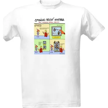 Pánská móda Tričko s potiskem 1437 Roháč s Dubé pánské