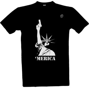 Tričko s potiskem 'merica pánské