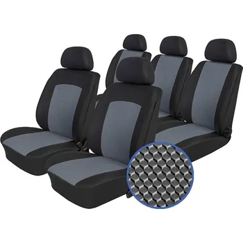 Autopotah Automega Autopotahy CITROEN C8, 5 MÍST, od r. 2002-2014, Dynamic šedé + UNIVERZÁL utěrka z mikrovlákna velká Smart Microfiber zdarma v hodnotě 299,-Kč