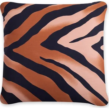 Dekorativní polštářek Ariatex | Povlak na polštářek Bengal hnědý - 40x40 cm, 100% bavlněný satén