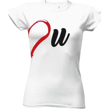 Dámské tričko Tričko s potiskem Love you dámské