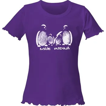 Pánská móda Tričko s potiskem Tučnáci "Moje rodina" 4 (dětské) dětské