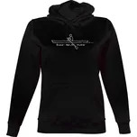 Dámská mikina s kapucí s potiskem Slow - relax - flow B (mikina) dámské