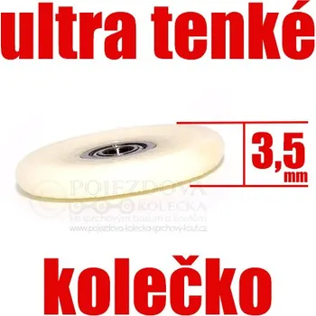 Pojezdové kolečko Náhradní kolečko TYP-Q Prumer kolecka: 26mm