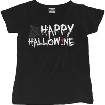 Dámské tričko Tričko s potiskem Happy Hallowine dámské