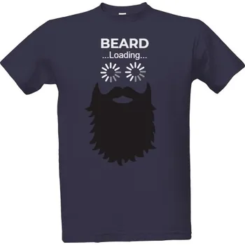 Pánská móda Tričko s potiskem Beard loading... pánské