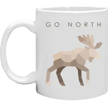 Pánská móda Hrnek malý bílý s potiskem Los