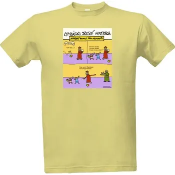 Pánská móda Tričko s potiskem 1370 Stavjecí bonuz rpo nekikoťi pánské