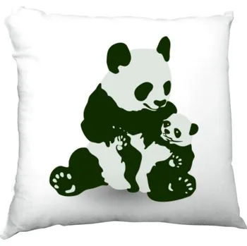 Polštář Polštář saténový s potiskem Medvídek Panda