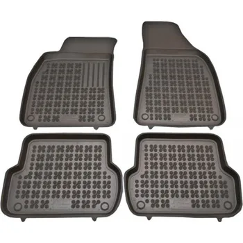 autokoberec Gumové koberce Ford Fiesta 2017-2023 - 28 mm okraj černá - 200627