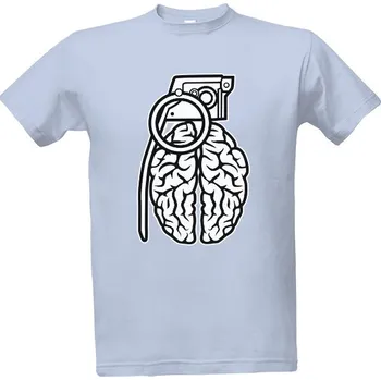 Pánská móda Tričko s potiskem Granátový mozek pánské