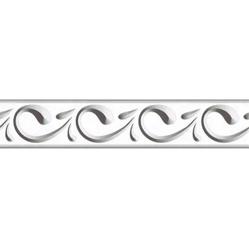 Tapeta Samolepící bordura ornamenty šedé B58-03S