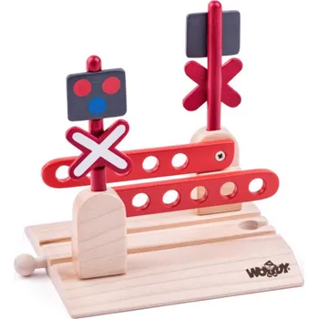 Vláček a vláčkodráha Woody 92104 Železniční přejezd