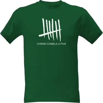 Pánská móda Tričko s potiskem Triko CHCHP /tmavé pánské