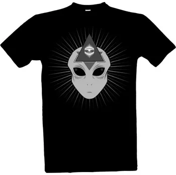 Tričko s potiskem Tretie oko mimozemšťana pánské