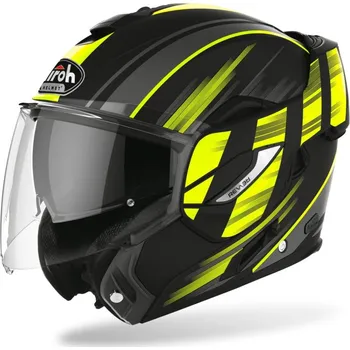 Helma na motorku Airoh REV19 Ikon matná černá/fluo