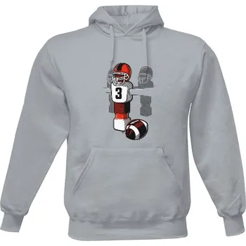 Pánská mikina Pánská mikina s kapucí s potiskem Americký fotbálek pánské