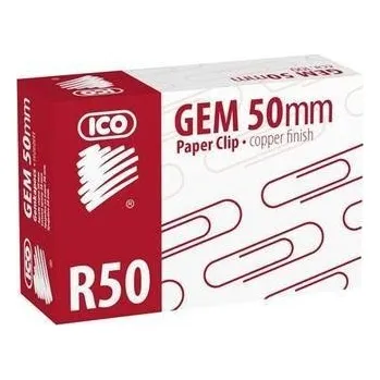 Kancelářská sponka dopisní sponky ICO 50mm, 100ks