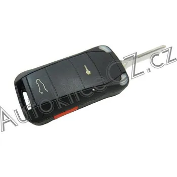 Autoklíč Vystřelovací klíč Porsche 2+1 tlačítko (Obal)