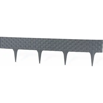 Zahradní obrubník Gardenplast Rattan Palisade 9,5 x 80 cm