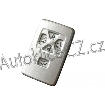 Autoklíč Dálkové ovládání Toyota 5 tlačítek (obal)