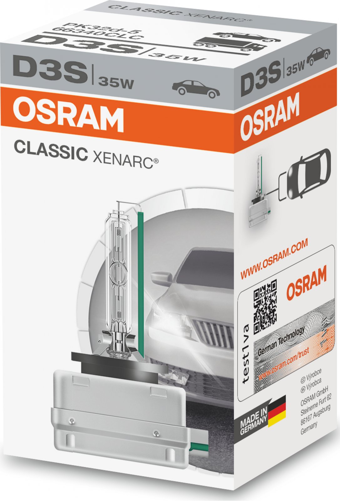 Osram Xenarc Classic D3S 12/24V 35W od 918 Kč 