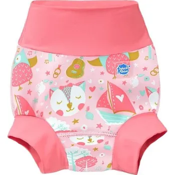 Kojenecké plavky Kojenecké plavky SplashAbout New Happy Nappy sova a kočička, velikosti XXL