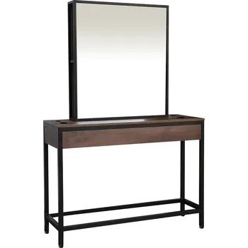 Kadeřnické křeslo Kadeřnická obsluha Hairway Iron - hnědá (59209-W50) + dárek zdarma