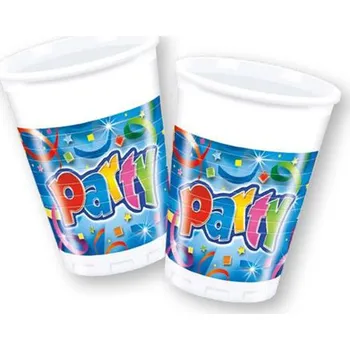 Party nádobí Party kelímky Party 8ks