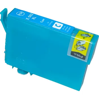 Kompatibilní inkoust s Epson T02W2 (502XL), azurový