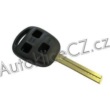 Autoklíč Klíč Lexus 3 tlačítka TOY 40 (obal)