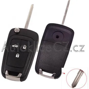 Autoklíč Obal vystřelovacího klíče Chevrolet (levostranný)