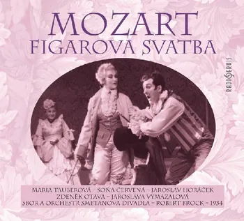Zahraniční hudba Figarova svatba: Červená Soňa, Tauberová Maria – W. A. Mozart [2CD]